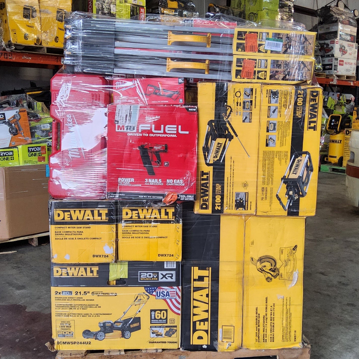 💥Stock is running low!!💥 MIXED TOOLS PALLET – LOT ID: 241005 – Untested Customer Return