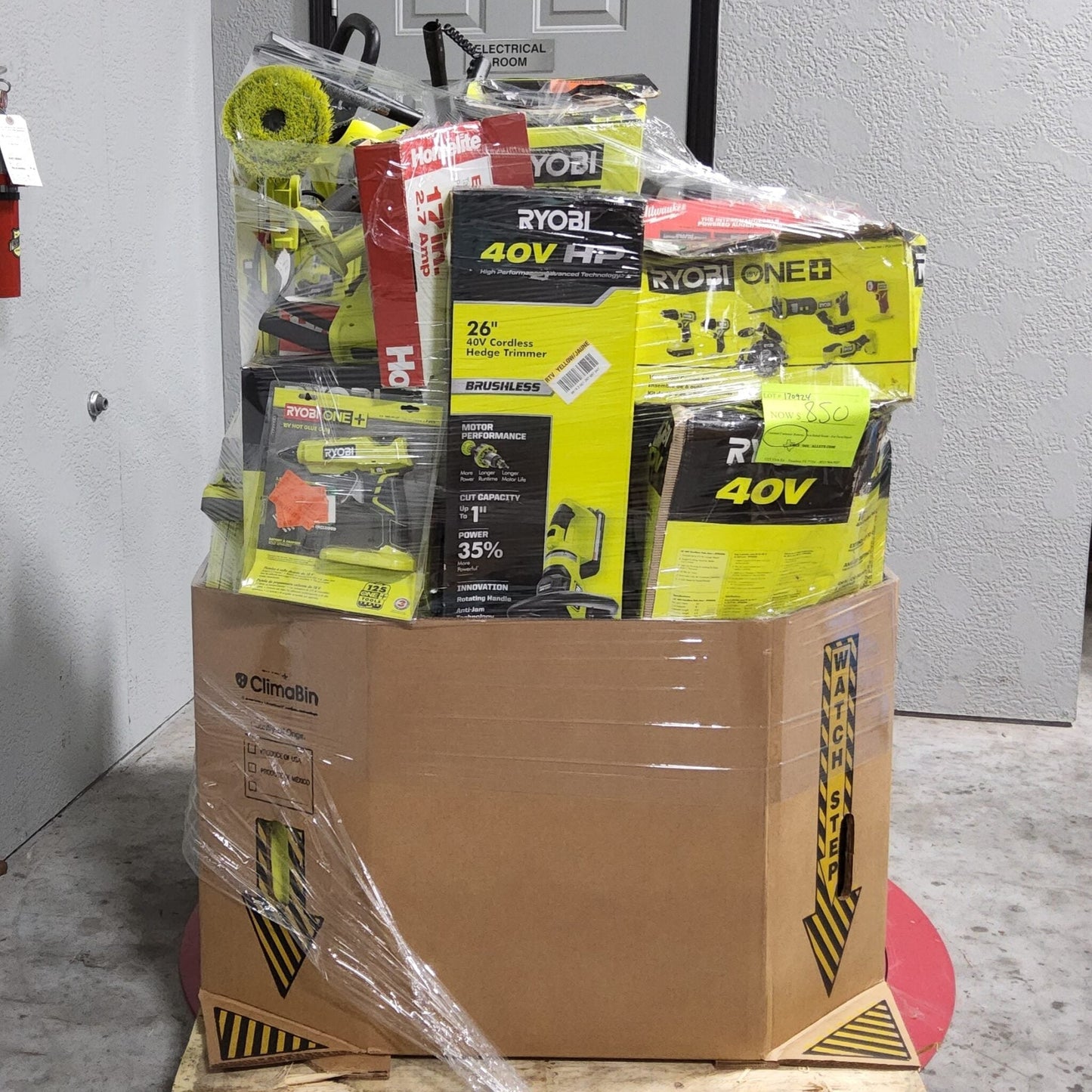 💥Stock is running low!!💥 MIXED TOOLS PALLET – LOT ID: 241005 – Untested Customer Return