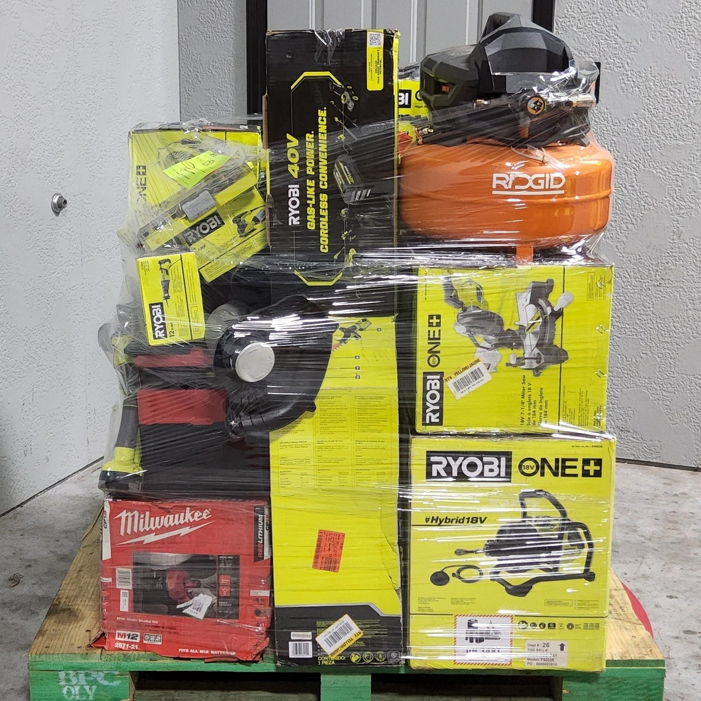 💥Stock is running low!!💥 MIXED TOOLS PALLET – LOT ID: 241005 – Untested Customer Return