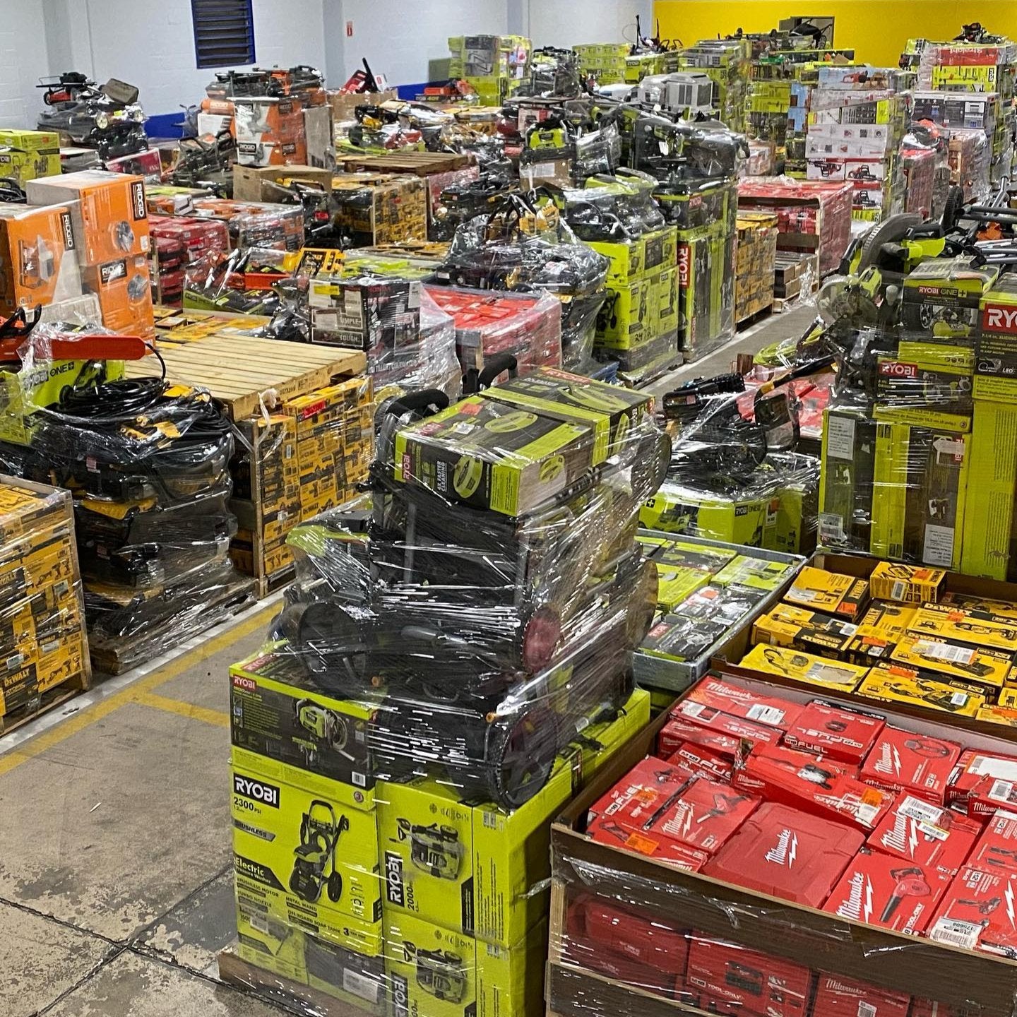 💥Stock is running low!!💥 MIXED TOOLS PALLET – LOT ID: 241005 – Untested Customer Return