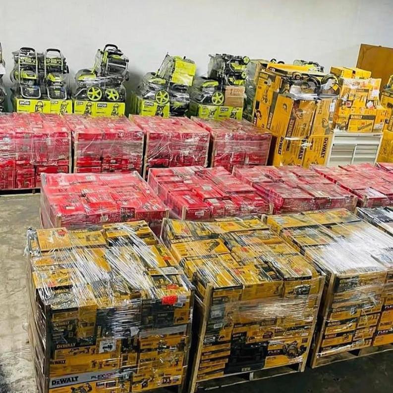 💥Stock is running low!!💥 MIXED TOOLS PALLET – LOT ID: 241005 – Untested Customer Return