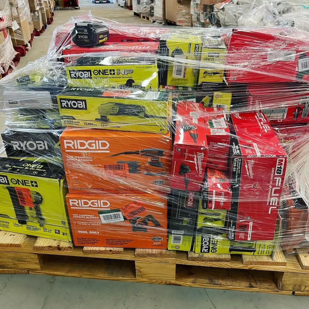 💥Stock is running low!!💥 MIXED TOOLS PALLET – LOT ID: 241005 – Untested Customer Return