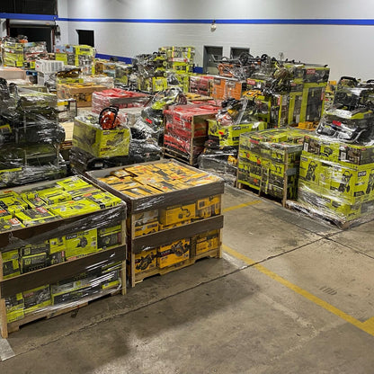 💥Stock is running low！！💥  MIXED TOOLS PALLET – LOT ID: 241005 – Untested Customer Return