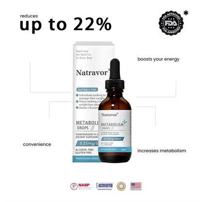 ⭐LAST DAY: 50% OFF: Natravor® Healthy Metabolism Vitamin Drops