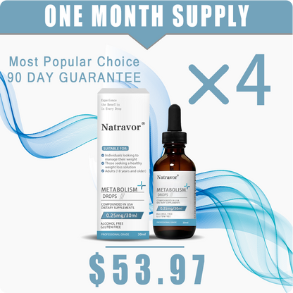 ⭐LAST DAY: 50% OFF: Natravor® Healthy Metabolism Vitamin Drops